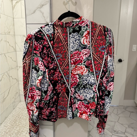 Patchwork-like bomber jacket - Picture 4 of 4